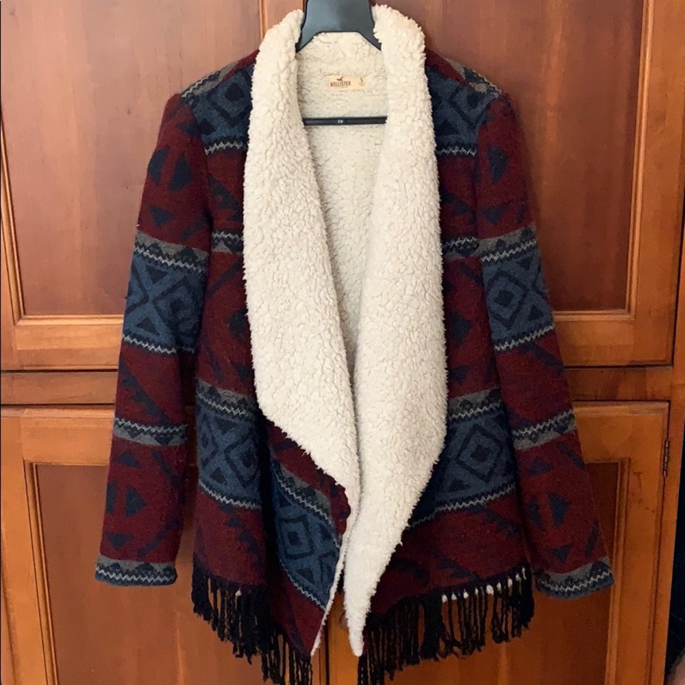 Hollister Afghan lined winter shall